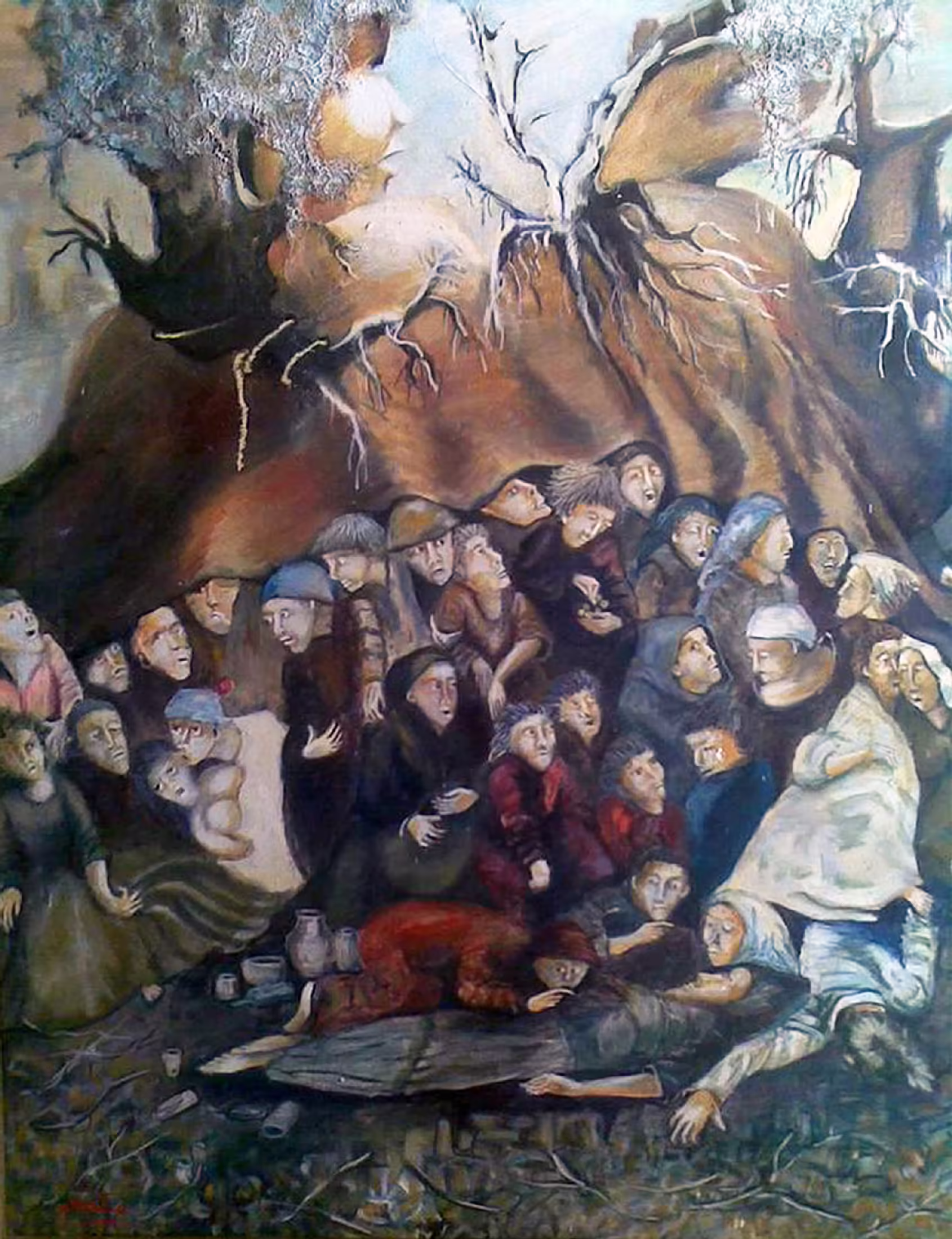 Artist in Exile Moteaa Al-Hariri