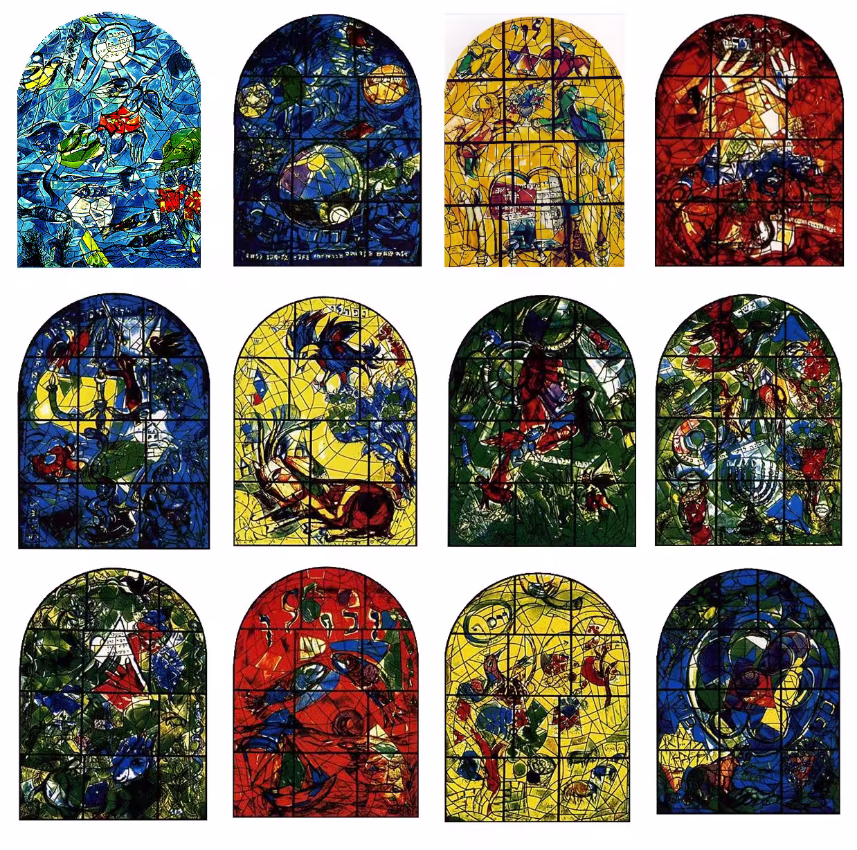 Chagall Installations Ceramics Textiles