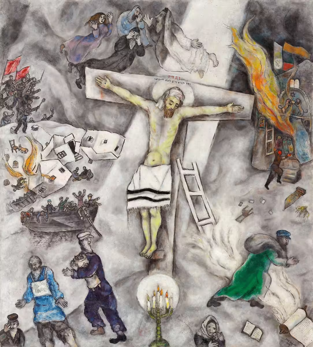 | Marc Chagall White Crucifiction | Chagall