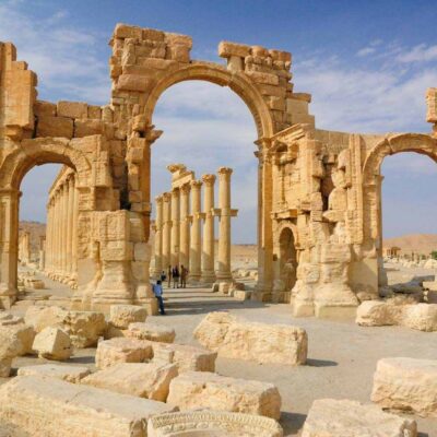 | The Ancient City of Palmyra Grand Colonade | Palmyra Syria