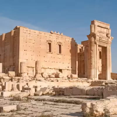 | The Ancient City of Palmyra Temple of Bol (Baal) | Palmyra, Syria