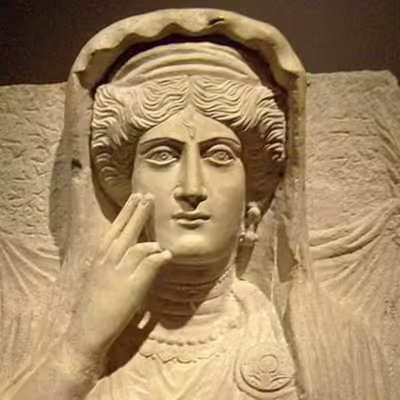 | The Ancient City of Palmyra Funerary Faces of Palmyra