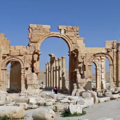 | The Ancient City of Palmyra Monumental Arch | Palmyra Syria